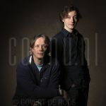 05-02-2009 Johan Hoogeboom and Bas Maree at studio in Amsterdam.

[keywords]Posed, Half Length, Eyecontact, Singer[/keywords]